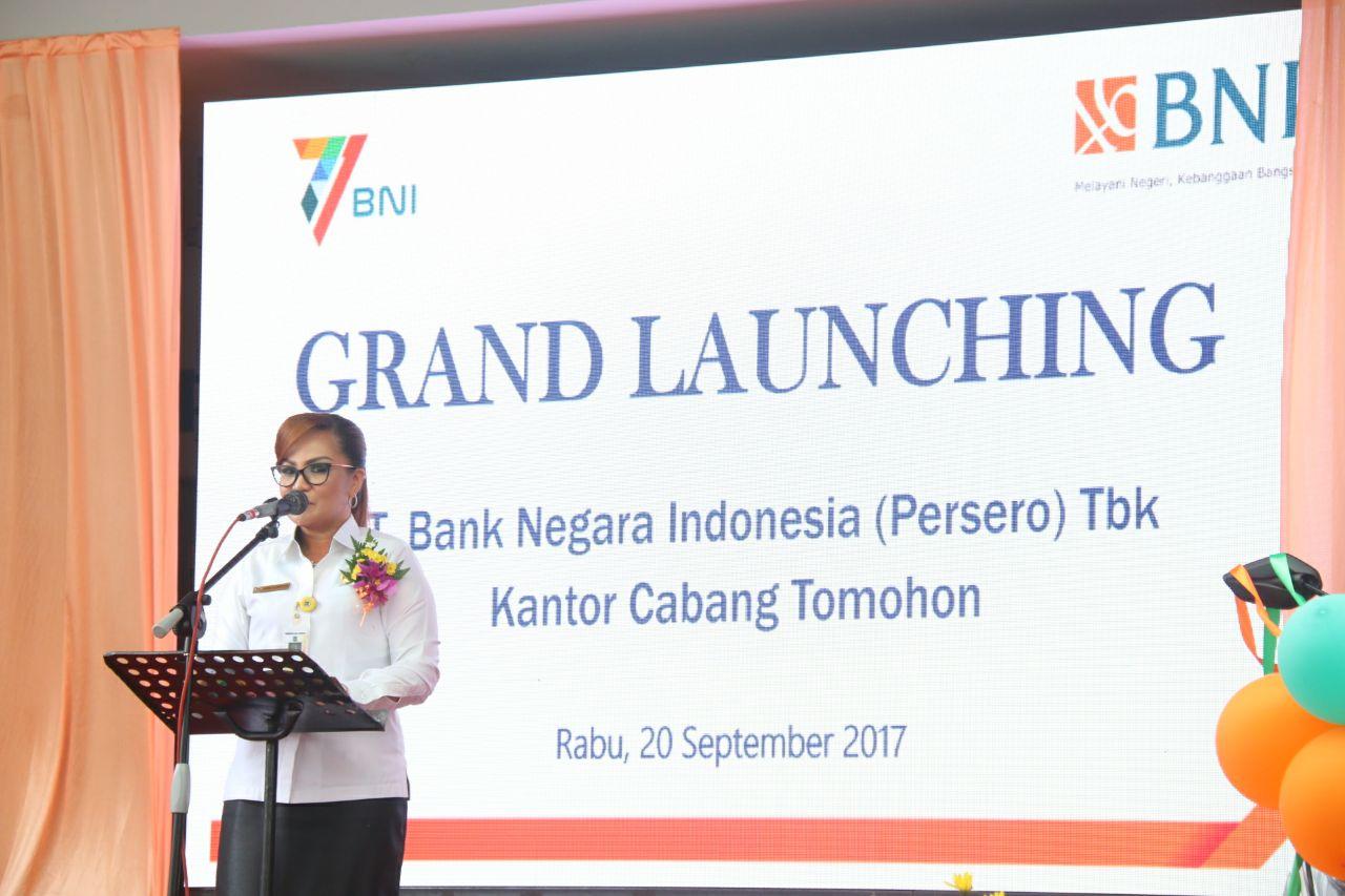 Sompotan Hadiri Grand Launching BNI Tomohon